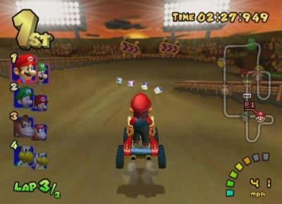 Screen ze hry Mario Kart: Double Dash