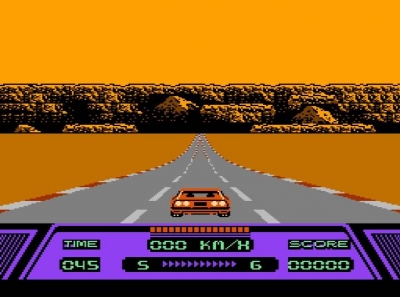 Screen ze hry Rad Racer