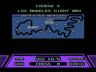 Screen ze hry Rad Racer