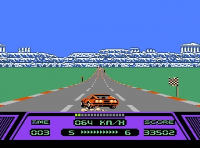 Screen ze hry Rad Racer