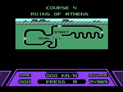 Screen ze hry Rad Racer