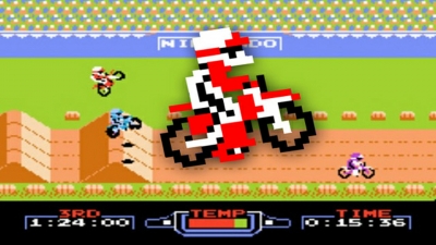 Artwork ke he Excitebike