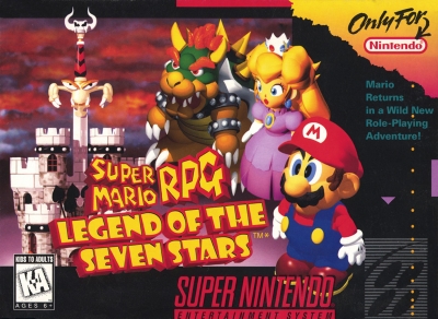 Obal hry Super Mario RPG: Legend of the Seven Stars
