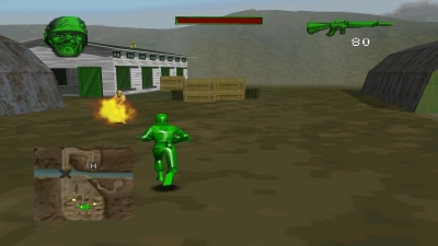 Screen ze hry Army Men: Sarges Heroes