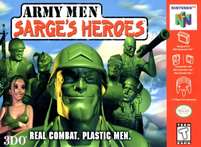 Obal hry Army Men: Sarges Heroes