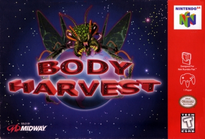 Obal hry Body Harvest