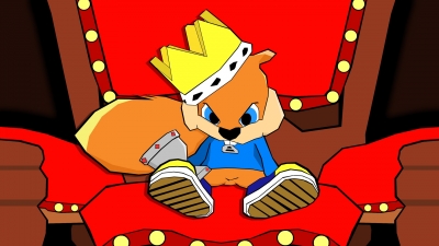Artwork ke h�e Conker�s Bad Fur Day