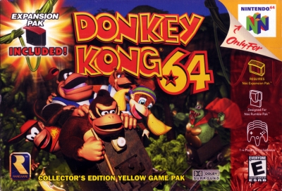 Obal hry Donkey Kong 64