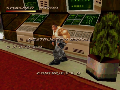 Screen ze hry Fighting Force 64