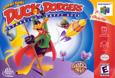 Obal hry Duck Dodgers Starring Daffy Duck