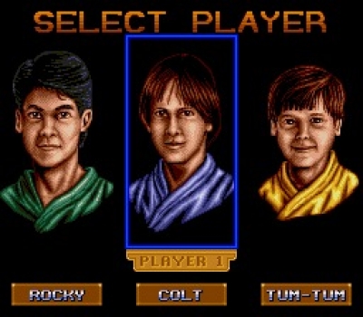 Screen ze hry 3 Ninjas Kick Back