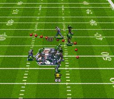 Screen ze hry NFL Quarterback Club 96