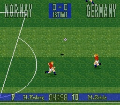Screen ze hry 90 Minutes European Prime Goal
