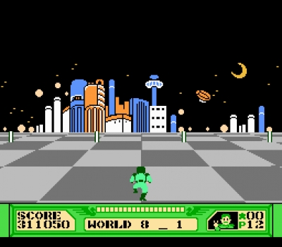 Screen ze hry 3-D WorldRunner