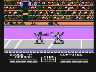 Screen ze hry Track & Field II