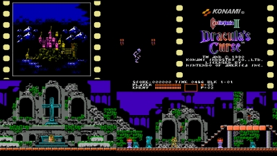 Artwork ke he Castlevania III: Draculas Curse