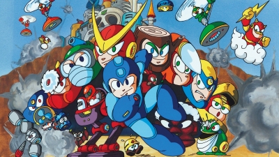 Artwork ke he Mega Man 2