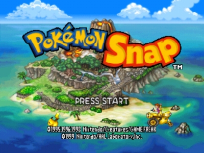 Screen ze hry Pokmon Snap