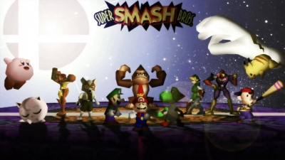 Artwork ke he Super Smash Bros.