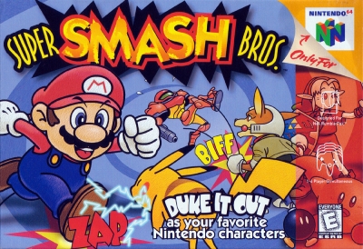 Obal hry Super Smash Bros.