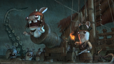 Artwork ke he Rayman Raving Rabbids 2