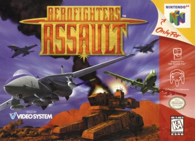 Obal hry Aerofighters Assault
