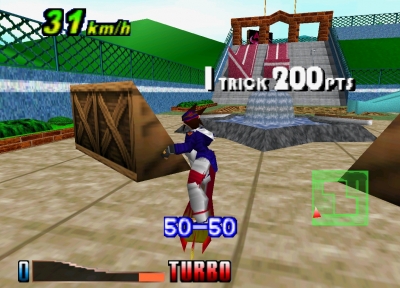 Screen ze hry Air Boarder 64