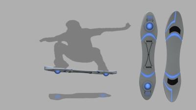 Artwork ke he Air Boarder 64