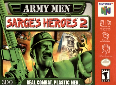 Obal hry Army Men: Sarges Heroes 2
