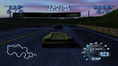 Screen ze hry Automobili Lamborghini