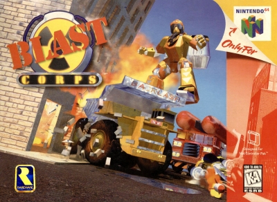 Obal hry Blast Corps