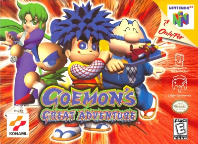 Obal hry Goemon´s Great Adventure