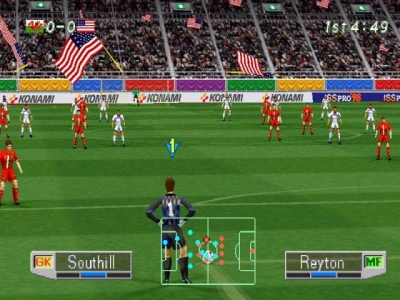 Screen ze hry International Superstar Soccer 98