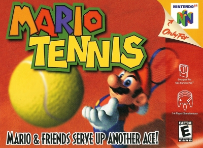 Obal hry Mario Tennis