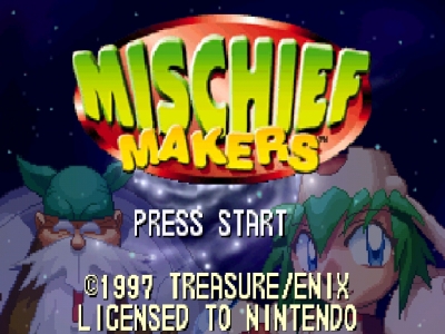 Screen ze hry Mischief Makers