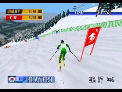 Screen ze hry Nagano Winter Olympics 98