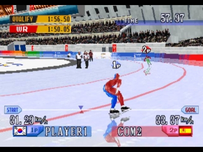 Screen ze hry Nagano Winter Olympics 98