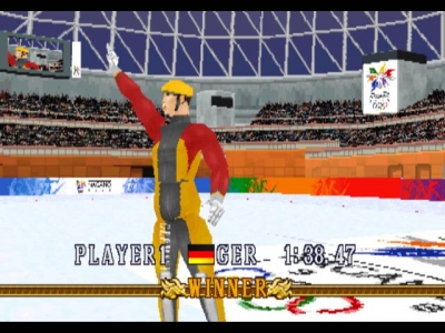 Screen ze hry Nagano Winter Olympics 98