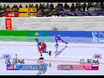 Screen ze hry Nagano Winter Olympics 98