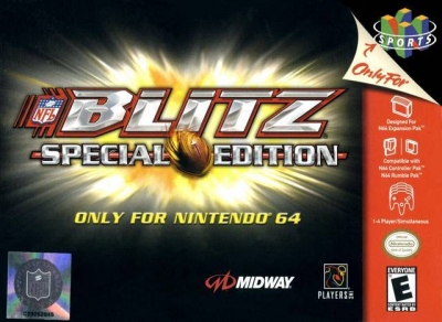 Artwork ke hře NFL Blitz: Special Edition