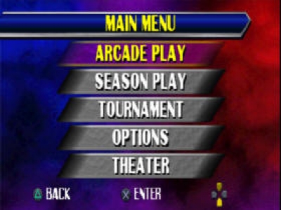 Screen ze hry NFL Blitz