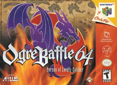 Obal hry Ogre Battle 64: Person of Lordly Caliber