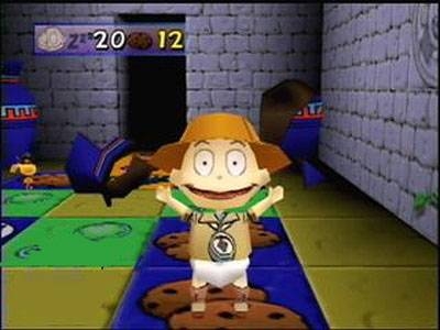 Screen ze hry Rugrats: Scavenger Hunt