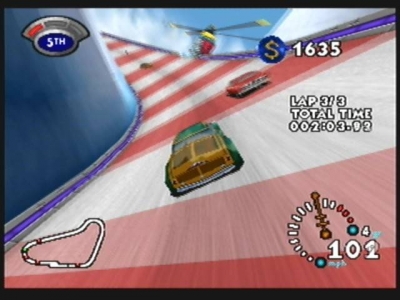 Screen ze hry Stunt Racer 64