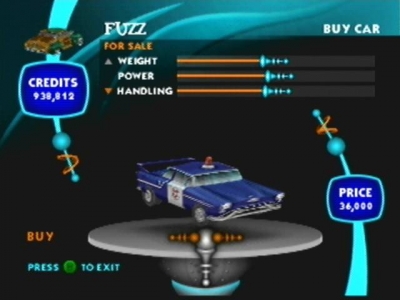 Screen ze hry Stunt Racer 64