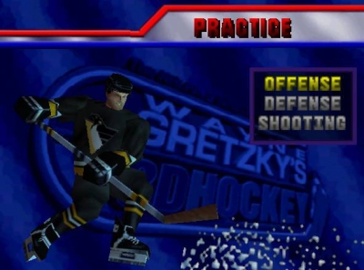 Screen ze hry Wayne Gretzkys 3D Hockey