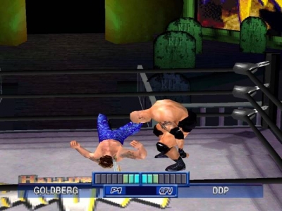 Screen ze hry WCW Mayhem