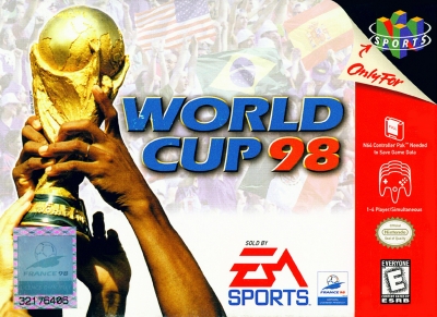 Obal hry World Cup 98