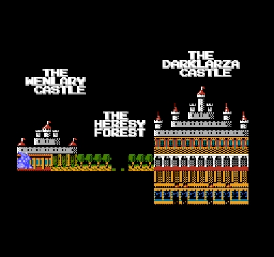Screen ze hry Castle of Dragon