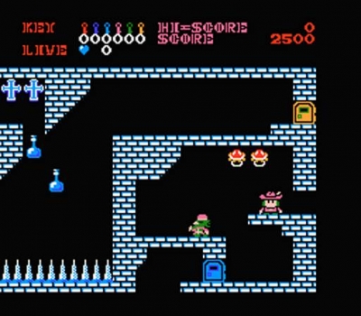 Screen ze hry Castlequest